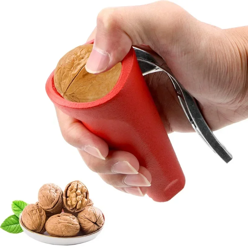Haselnuss Walnuss Zange schnelle Kastanien Gadgets Clip Sheller Öffner Cutter Clamp Zange Trichter Form Zink legierung Küchengeräte