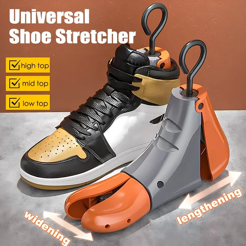 Repacego 1 Stück Schuhspanner, Schuhspanner, universell, Unisex, für Damen und Herren, verstellbare Länge, Breite, High-Low-Top-Schuhe, Extender Keeper Image