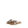 TOM TAILOR Damen Flache Sandalen mit Animal-Print, silber, Animalprint, Gr. 37