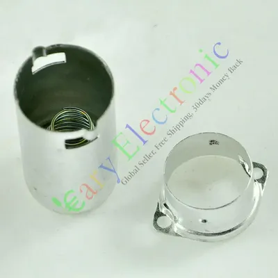 Wholesale and retail 8PC 9Pin Tube Shield Cover for Fender AMP 12AX7 12AU7 ECC83 ECC82 AUDIO amp