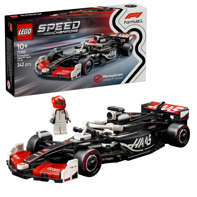 MoneyGram Haas F1® Team LEGO® VF-24 Rennwagen Image