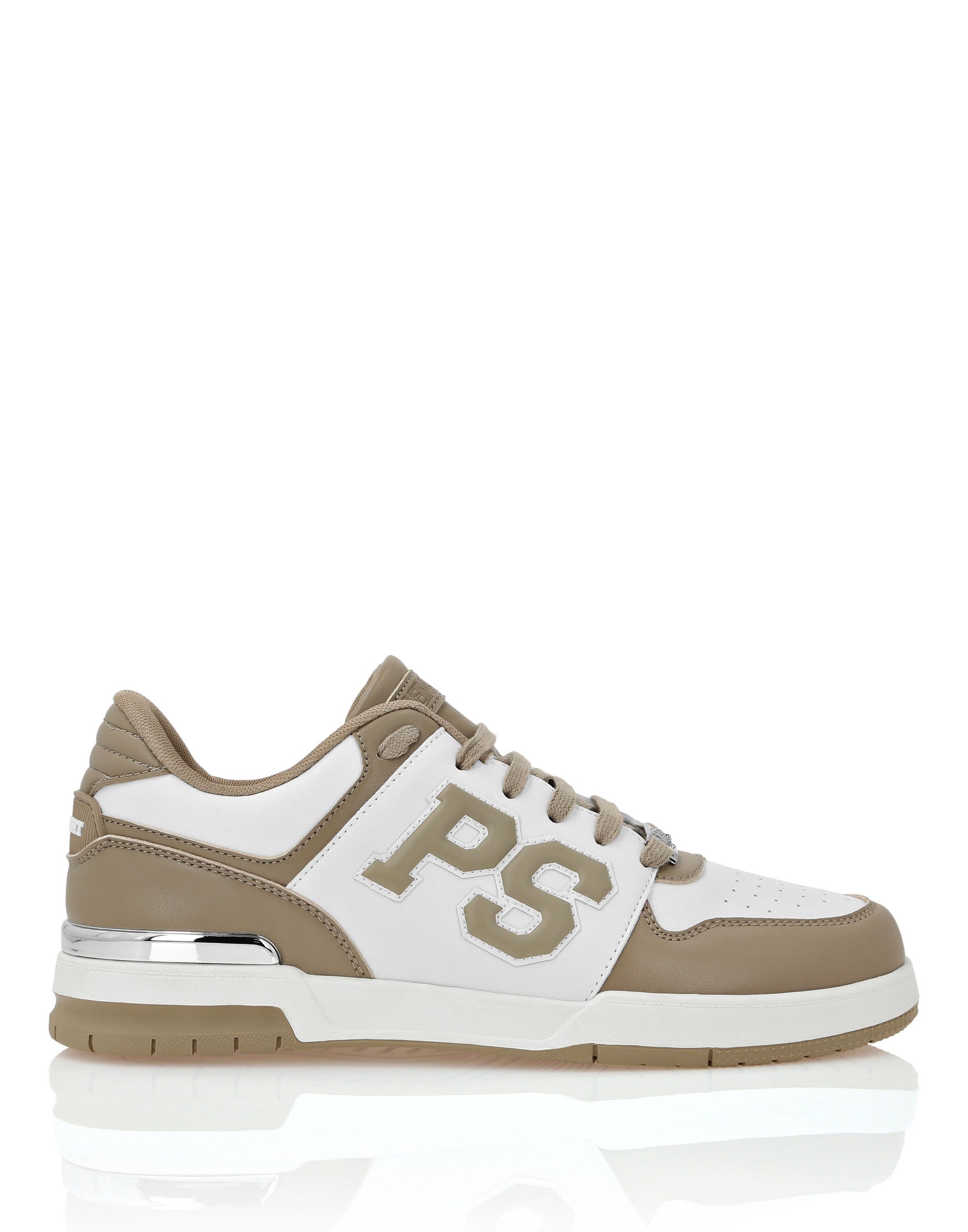 Sneaker PLEIN SPORT "Ps", Damen, Gr. 43, Normalschaft, 04, braun, Schuhe Sneaker