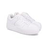 Sneaker DC SHOES "Manteca 4 Platform", Gr. 8(39), weiß (weiß, weiß), Obermaterial: Leder (Kuh) / Futter: Textil / Außensohle: Gummi, Schuhe