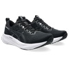 Laufschuh ASICS "GEL-PULSE 16", Gr. 47, schwarz (schwarz, schwarz), Textil, sportlich, Schuhe