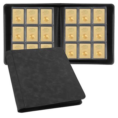 "TEMU High-quality Synthetic Card Binder That Accommodates 288 Cards With 9 Pockets, For 3" X 4" Rigid Card Holders, Suitable For Trading Or Sports Cards - Ideal Gifts For Christmas And New Year." Image