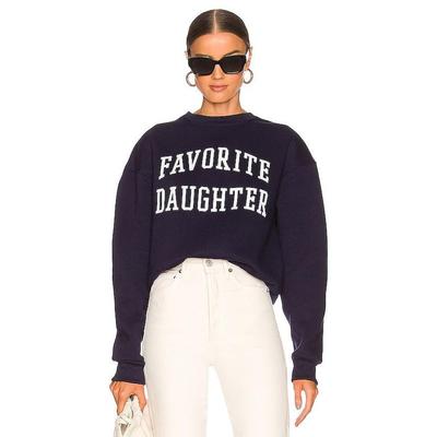 The Collegiate Sweatshirt - Blue - FAVORITE DAUGHTER Sweats