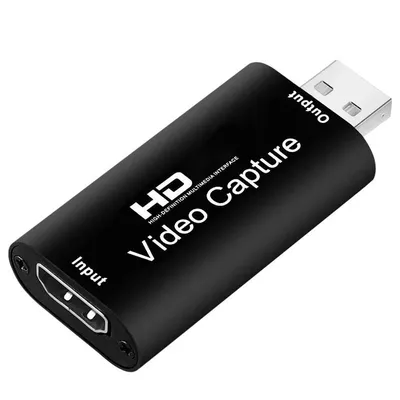 USB-Videoaufnahmekarte USB 2.0 HDTV Full HD 1080P 60fps Grabber Recorder für PS4 Spiel DVD Kamera Aufnahme Live-Streaming TV-Box