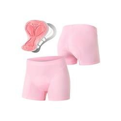 Arsuxeo Damen Einfarbig Radsport-Radhose: Fahrradunterwäsche-Shorts Fahrradhose Fahhrad Shorts Gepolsterte Shorts / Chamois Formpassend Mountainbike MTB Straßenradsport Sport Feuchtigkeitsableitend