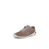 Sneaker ECCO "BIOM LITE M", Herren, Gr. 45, grau (taupe), Nubukleder, sportlich, Schuhe, Freizeitschuh, Halbschuh, Schnürschuh mit leichter Laufsohle