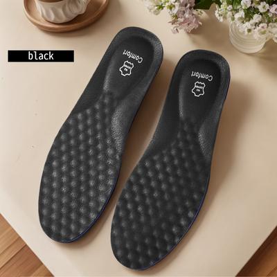 TEMU Genuine Insoles - Thick Double-layer Design, Breathable & Sweat Absorbent, Unisex For In Dress Shoes, Insoles | Wave Pattern Insole | Durable Label