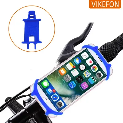 Fahrrad Telefon halter Fahrrad Handy Handy halter Motorrad Suporte Celular für iPhone 15 14 13 Samsung Xiaomi GSM Houder Fiets Image