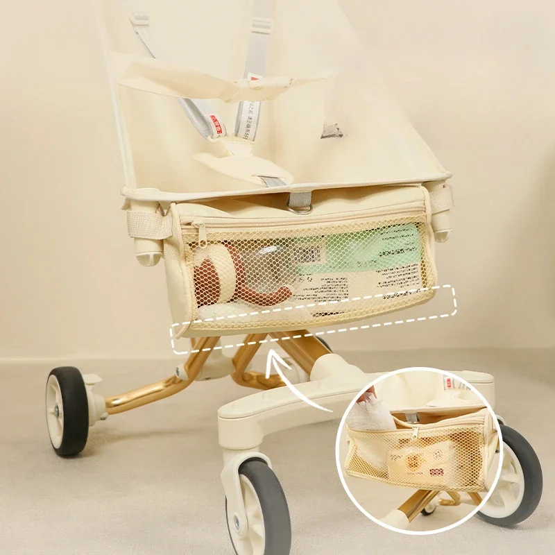 Neue Kinderwagen Korb Neugeborenen Kinderwagen hängen Korb Kinderwagen Boden Korb tragbare Organizer Tasche Kinderwagen Zubehör