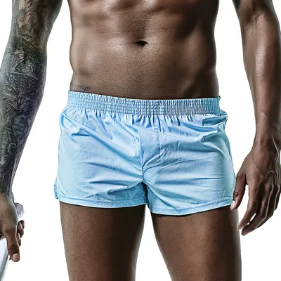 Herrenunterwäsche aus reiner Baumwolle, Herren-Boxershorts, lockere Pfeilhose, dünne Baumwollshorts, große Sommer-Boxershorts Image