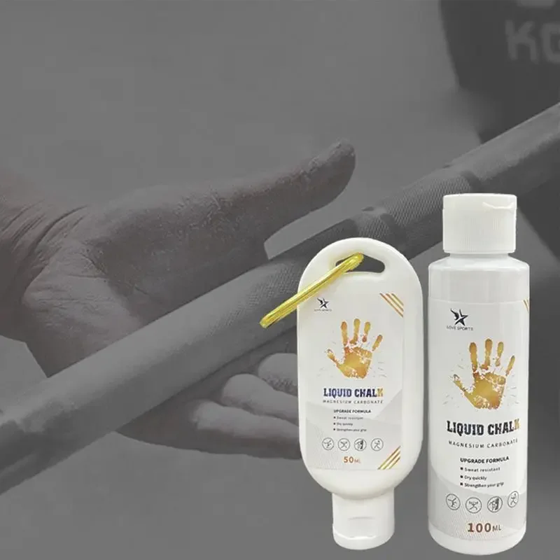 NEUE Sport Flüssigkeit Magnesium Pulver Fitness Heben Anti Slip Creme Grip Flüssiges Magnesium Für Indoor Pole Dance Klettern Image