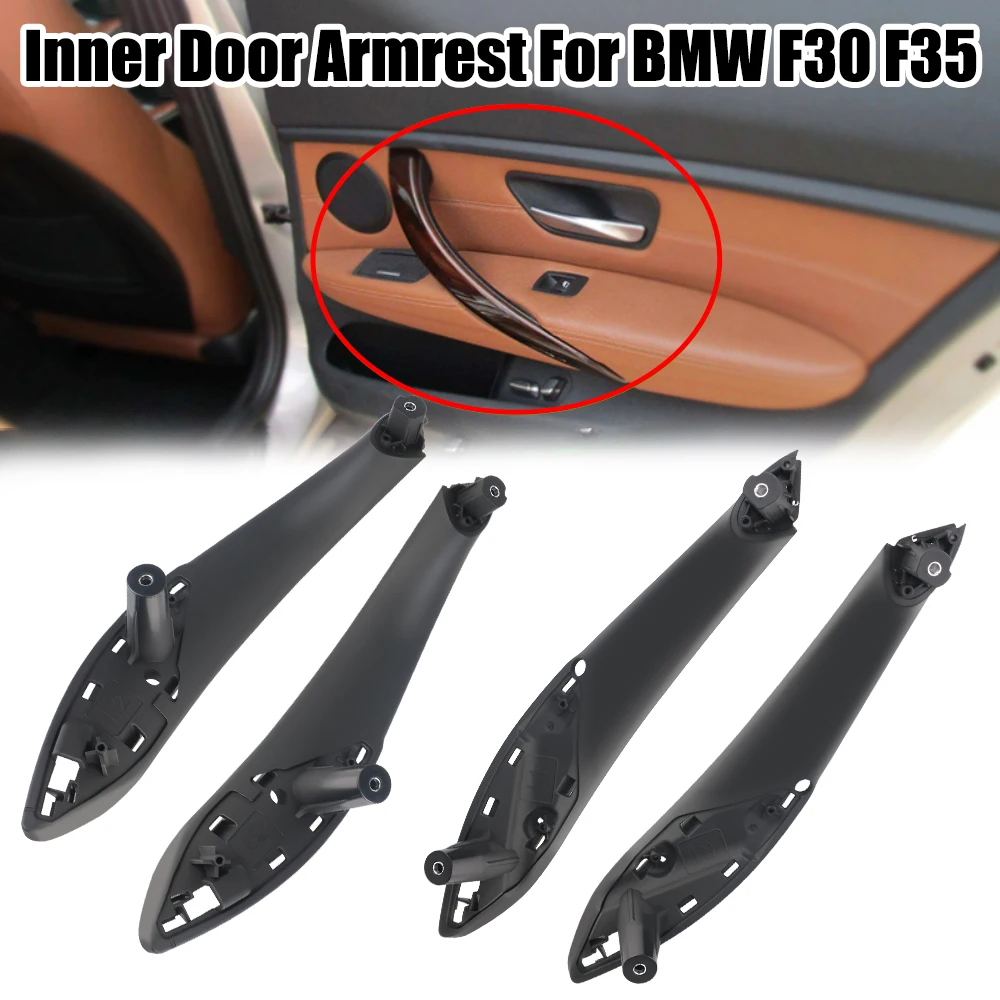 Copertura del rivestimento del pannello della porta per BMW F30 F80 F31 F32 F34 F35 maniglia interna dell'auto maniglia interna anteriore anteriore nera sinistra/destra