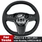 Volant chauffant pour Tesla modèle 3 modèle Y 2017 – 2023, volant de voiture en cuir PU avec fonction de chauffage 1490214 -00-B