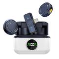 nuovo q81 microfono a clip wireless da bavero da uno a due con custodia di ricarica douyin trasmissione in diretta riduzione intelligente del rumore wireless mini