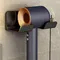 Hair Dryer Holder Wall Mounted Hair Straightener Dryer Hair Stand Bathroom Organizer Shelves