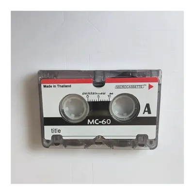 1PCS Mini Interview Tape MC-60 Minute Mini Recording Tape Interview Machine Cassette