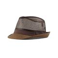 Per uomo Cappello di paglia Cappello da sole Cappello da bagno Cappello da safari Cappello da giocatore d'azzardo Nero Blu marino scuro Policotone Retato Moda Informale Abbigliamento per il tempo