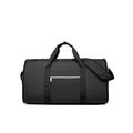 borsone da viaggio per uomo - spazioso borsone da viaggio, chiusura con cerniera, vari colori, resistente ed elegante, perfetto per viaggi di lavoro, viaggi e occasioni speciali