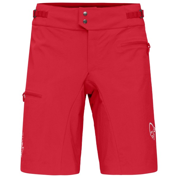 Norrøna - Women's Fjørå Flex1 Light Shorts - Radhose Gr M rot