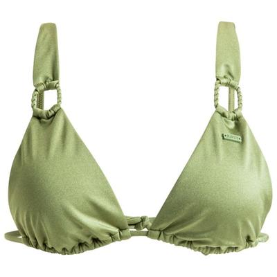 Roxy - Women's Brilho Elongated Triangle - Bikini-Top Gr M oliv Image