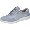 Schnürschuh WALDLÄUFER "M-IRA-Soft", Damen, Gr. 4 (37), blau (hellblau), Nubukleder, Textil, sportlich, Schuhe, Freizeitschuh, Halbschuh, Komfortschuh in Schuhweite M (extra weit)