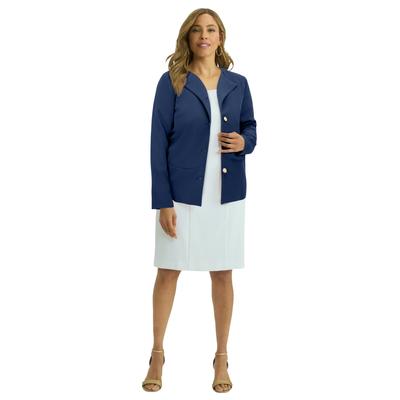 Plus Size Women's Lady Jacket by Jessica London in Navy (Size 20 W)