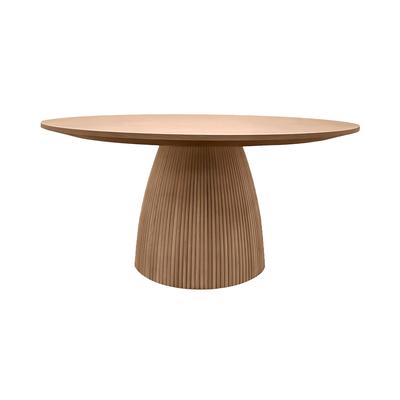 Oxford Round Dining Table Greige Oak