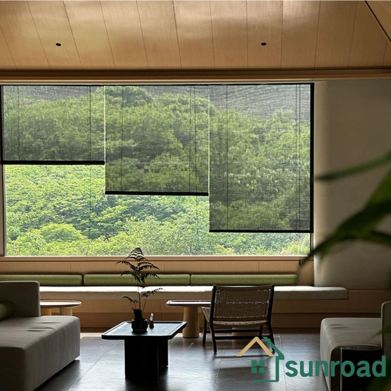 Nach Maß Sunroad Narutal Vorhang Bambus Rollos Home Sonnenschutz Shop Dekoration für oder Balkon/Fenster/Tür
