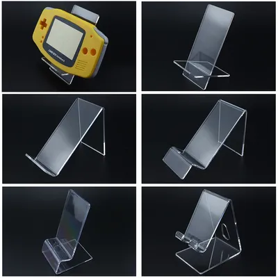 Für gb gbc gba sp 2ds 3ds psp psv Spiele konsole klarer Kunststoff transparenter Ständer Regal Image