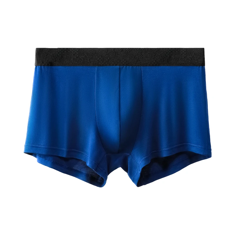 Herren unterwäsche, Herren-Boxershorts, sommerliche sexuelle anti bakterielle Wirkung, Eisse iden gefühl, dünne, atmungsaktive, große Boxershorts Image