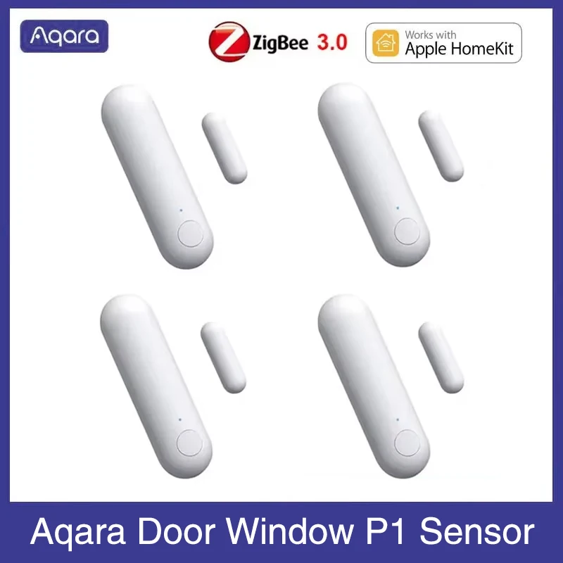 2025Aqara Tür-Fenster-Sensor P1 Zigbee 3.0 Smart Home-Funktion Mini-Sensor Fernbedienung Alarm Sicherheit Arbeit mit Homekit APP Image