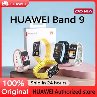 2025 New Original Huawei Band 9 Smart Band Of Intelligent Exercise Two-Week Endurance Heart Rate Sleep Blood Oxygen Monitor