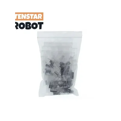 1 Satz von 120 stücke 12 Werten 0,22 UF-470UF Aluminium Elektrolyt kondensator Sortiment Kit Set Image
