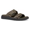 Pantolette GEOX "U XAND 2S", Herren, Gr. 43, grün (khakigrün), Nubukleder, casual, Schuhe