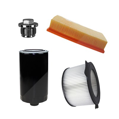 Bestprice Inspektionspaket Filtersatz SET A [Hersteller-Nr. 10694055] für VW