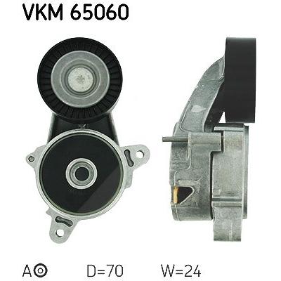 Skf Spannrolle, Keilrippenriemen [Hersteller-Nr. VKM65060] für Chrysler, Dodge, Jeep, Mitsubishi Image