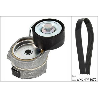 Schaeffler Ina Keilrippenriemensatz [Hersteller-Nr. 529042010] für Citroën, Ds, Opel, Peugeot, Vauxhall Image