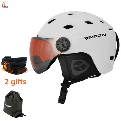 MOON-Professional Ski Helmet for Adult and Youth, Universal for Skateboard, Snowboard, Snow