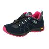 Wanderschuh BRÜTTING "Outdoorschuh Bergen Low", Gr. 34, blau, Veloursleder, Schuhe