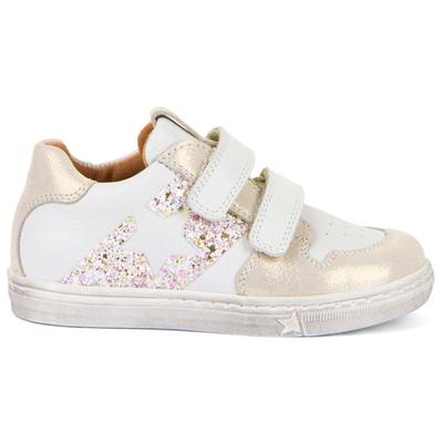 Froddo - Kid's Dolby - Freizeitschuhe 27 | EU 27 weiß/ gold Image