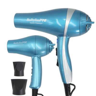 BaByliss Pro Nano Titanium Professional Lightweight Ionic Dryer & Folding Travel Dryer #BNTPP70