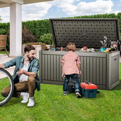Moasis 230 Gallon Plastic Deck Box