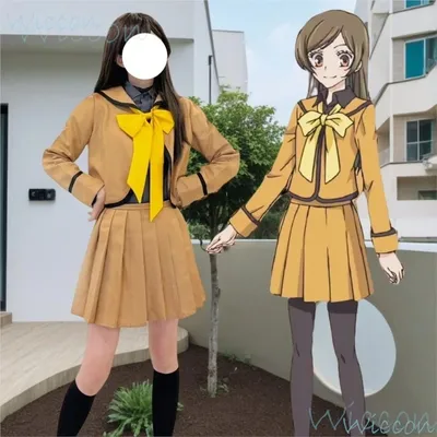 Anime Nanami Momozono Cosplay Kostüm Perücke Kamisama Liebe Kuss Nanami Cosplay Mädchen JK Image