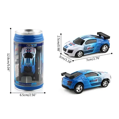 Mini Rc autoradio telecomando Micro auto da corsa 4 frequenze giocattoli per bambini regali modelli