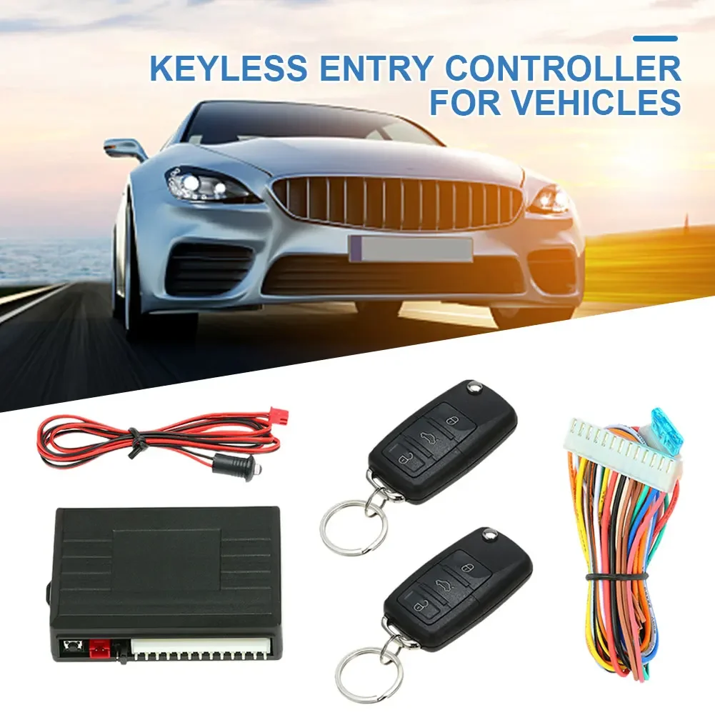 Kit Central à distance automatique 12V verrouillage Central de voiture 433.92MHz serrure de porte de voiture bricolage système de sécurité de voiture universel système d