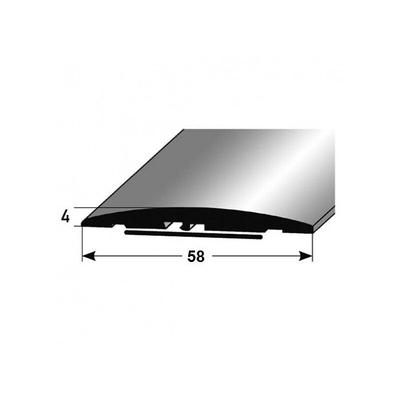 Proviston - bergangsprofil Aluminium eloxiert Goldfarbig Breite 58 mm Höhe 4 mm Länge 1000 mm Image