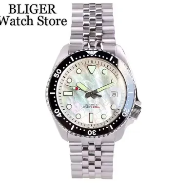40mm nh35 case for diving mens watch